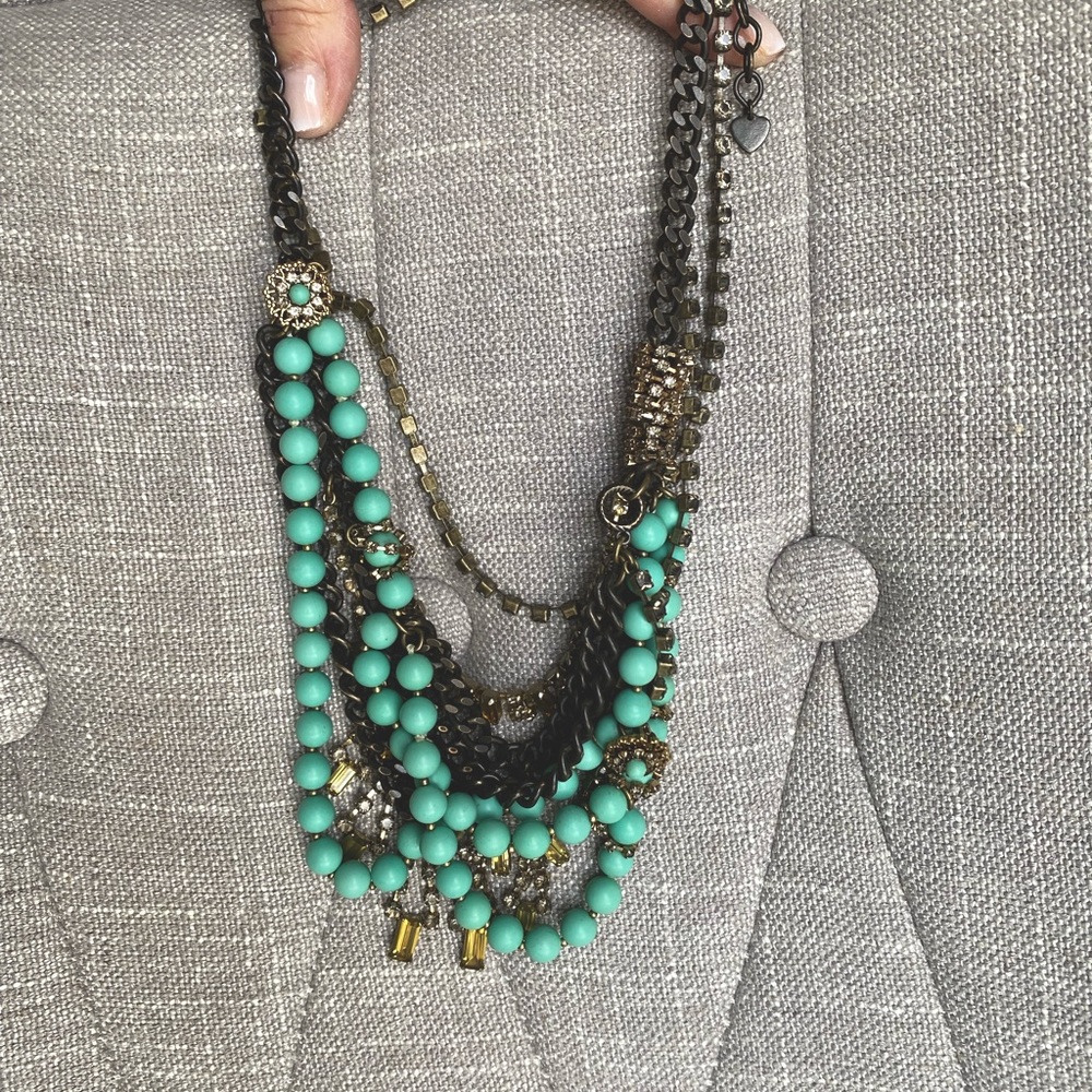 Stella & Dot Marchesa statement necklaces